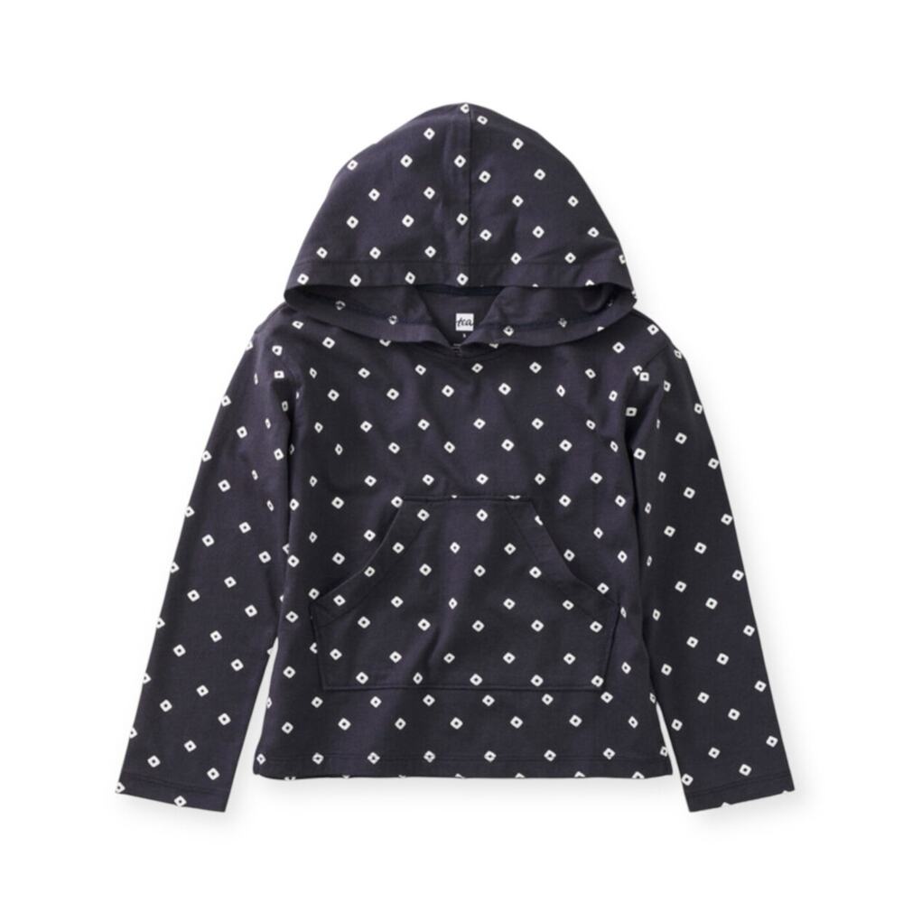 Tea Collection NWT Hooded Top with Kanga Pocket. Size 3